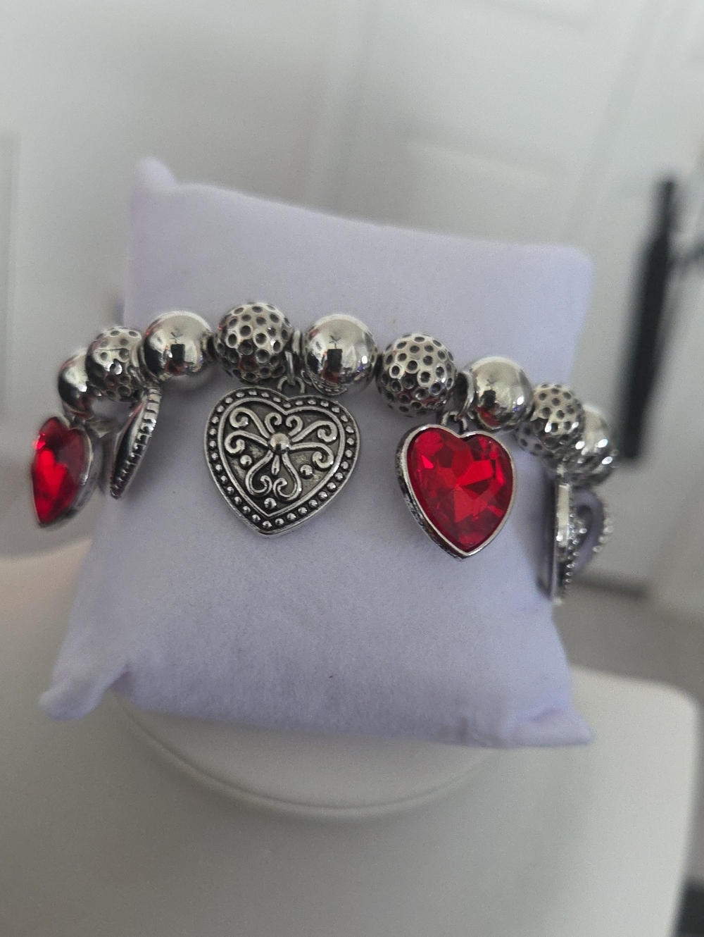 Paparazzi Charming Crush Red Bracelet NWT